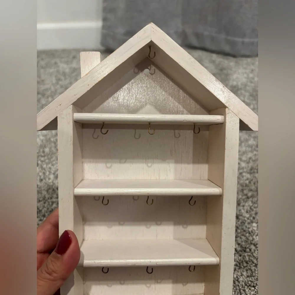 Vintage Hallmark Shadow Box Memory House Mini Ornament Display Keepsake